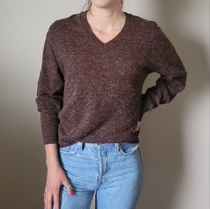 VTG | Wool Blend V-neck Sweater